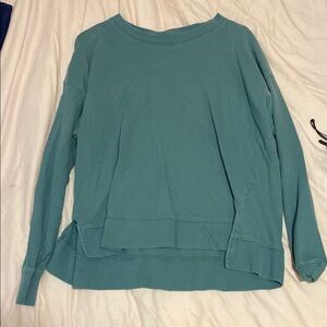 Teal Long Sleeve Sweatshirt